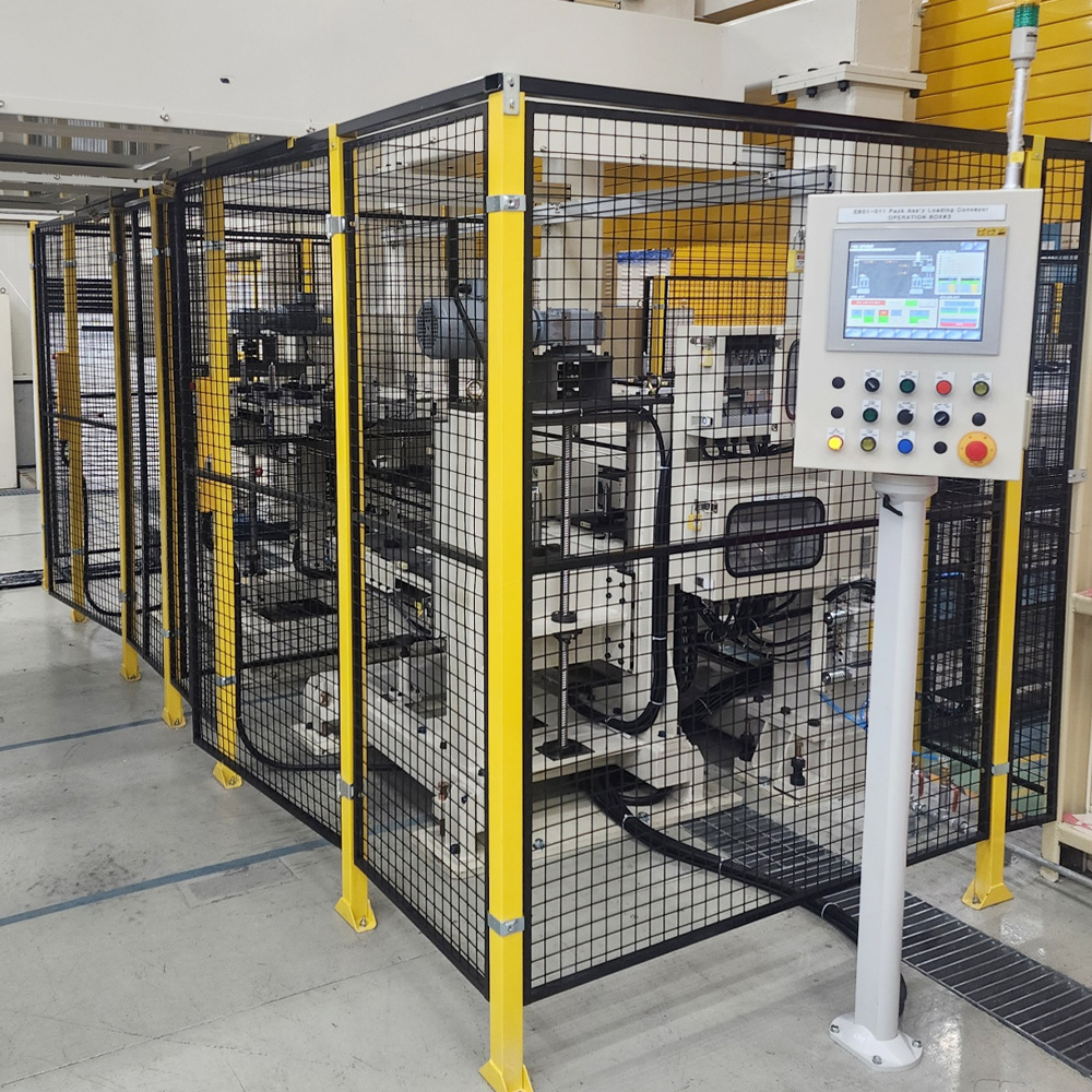 산업용 안전펜스 산업용로봇 울타리철망 기계장비 방호벽 바리케이트 작업장 커스텀안전펜스