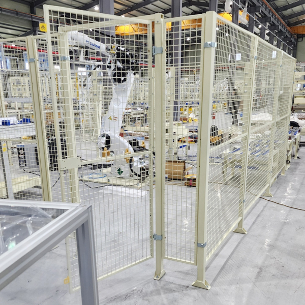 산업용 안전펜스 산업용로봇 울타리철망 기계장비 방호벽 바리케이트 작업장 커스텀안전펜스