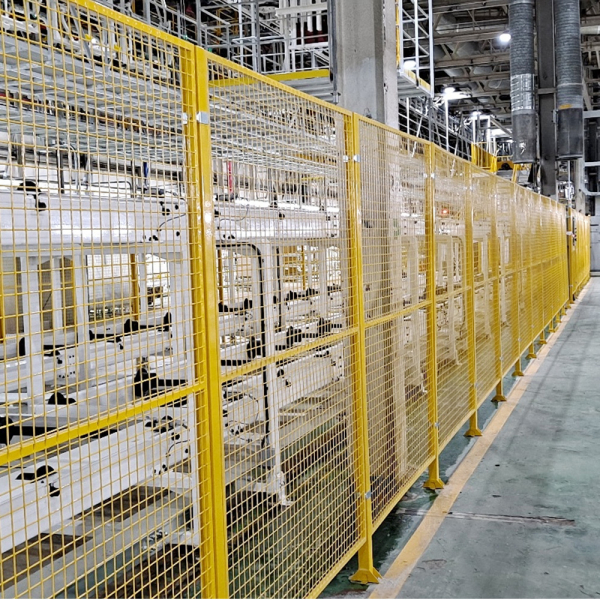 산업용 안전펜스 산업용로봇 울타리철망 기계장비 방호벽 바리케이트 작업장 커스텀안전펜스